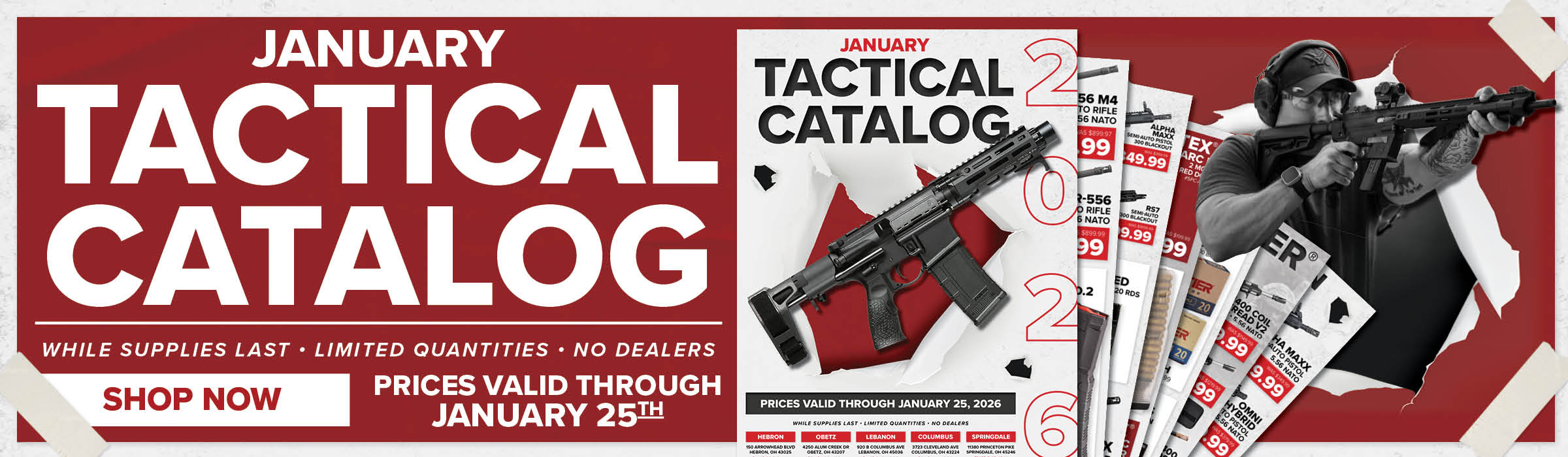 January Tactical Catalog - 2026